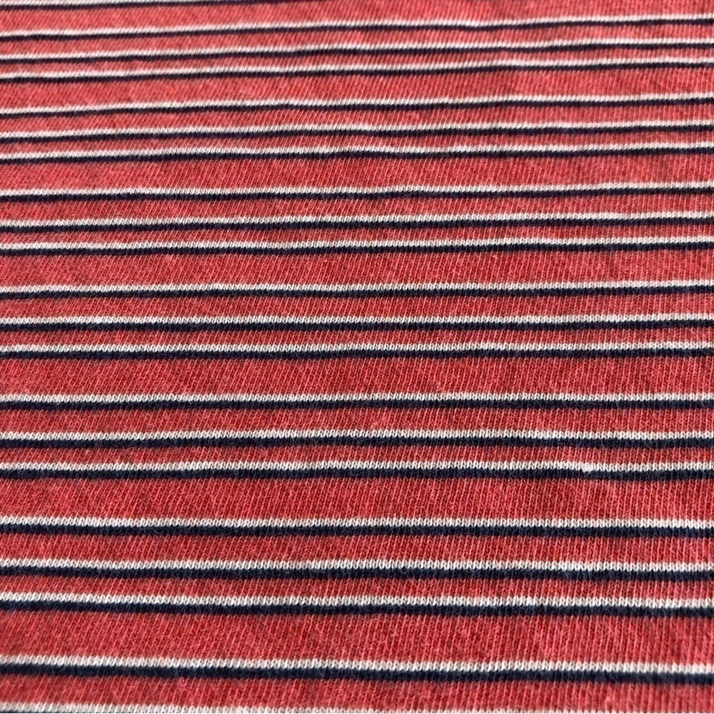PATAGONIA Polo Shirt Mens XL Pink/Red Striped Short Sleeve Cotton - Picture 9 of 9